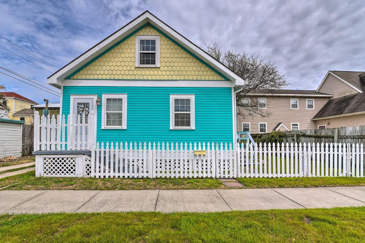 Galveston 'Blue Bungalow' - Walk To Beach! ภายนอก รูปภาพ